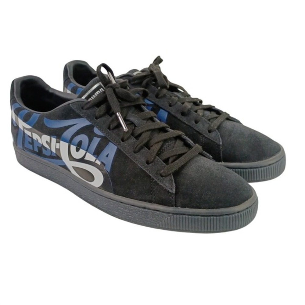 Puma‎ Men's US 11.5 Suede Classic Pepsi Casual Athletic Collaboration Sneakers